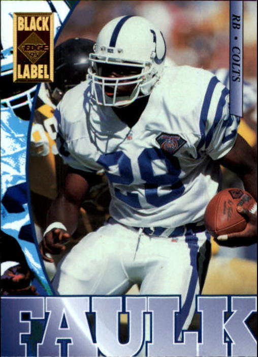 1995 Collector's Edge Black Label Football Card Pick