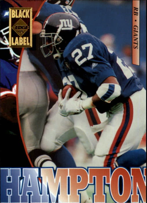 1995 Collector's Edge Black Label Football Card Pick