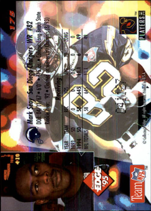 B1003- 1995 Collector's Edge Black Label FB Cards -You Pick- 15+ FREE US SHIP