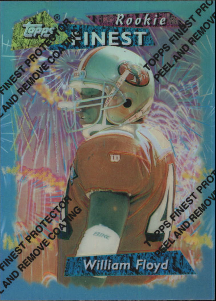 1995 Finest Football "Insert and Refractors" Cards - Bild 10 von 25