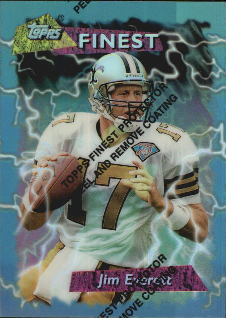 1995 Finest Football "Insert and Refractors" Cards - Bild 12 von 25