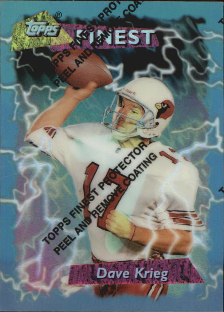 1995 Finest Football "Insert and Refractors" Cards - Bild 16 von 25