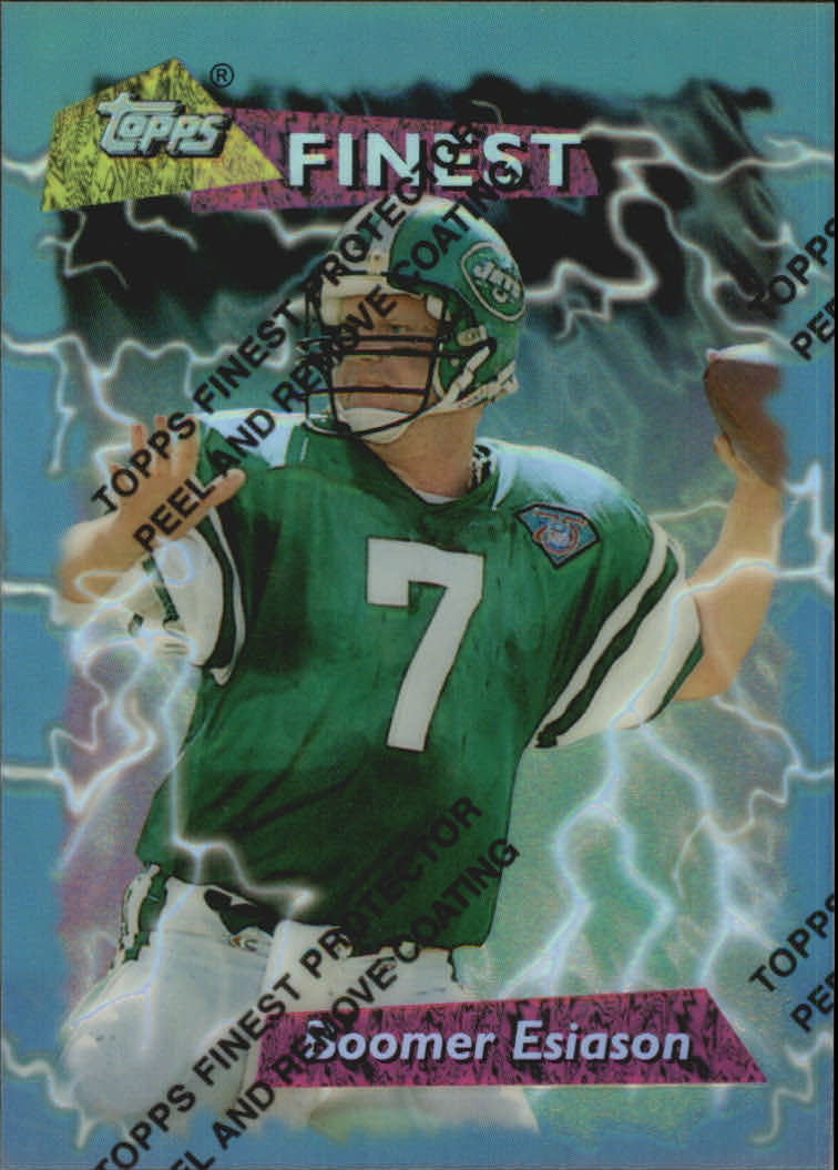 1995 Finest Football "Insert and Refractors" Cards - Bild 18 von 25