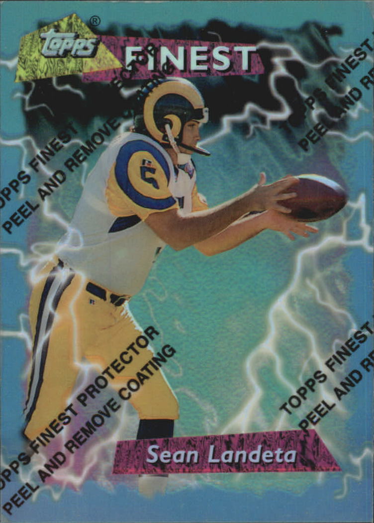 1995 Finest Football "Insert and Refractors" Cards - Bild 20 von 25