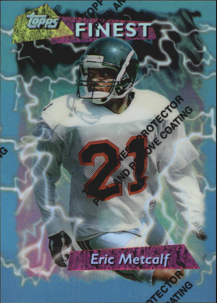 1995 Finest Football "Insert and Refractors" Cards - Bild 24 von 25