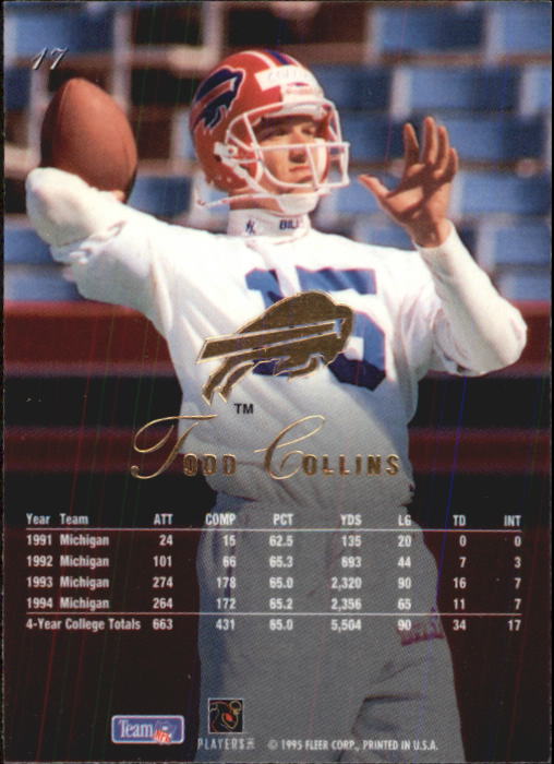 B1032- 1995 Flair FB Cards 1-220 +Rookies +Inserts -You Pick- 15+ FREE US SHIP - Picture 33 of 431