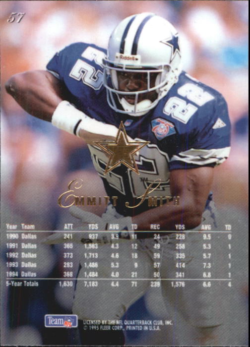 B1032- 1995 Flair FB Cards 1-220 +Rookies +Inserts -You Pick- 15+ FREE US SHIP - Picture 105 of 431