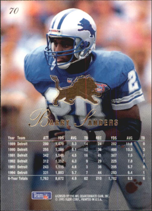 B1032- 1995 Flair FB Cards 1-220 +Rookies +Inserts -You Pick- 15+ FREE US SHIP - Picture 131 of 431