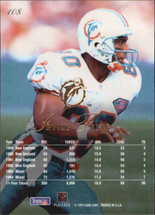 B1032- 1995 Flair FB Cards 1-220 +Rookies +Inserts -You Pick- 15+ FREE US SHIP - Picture 203 of 431