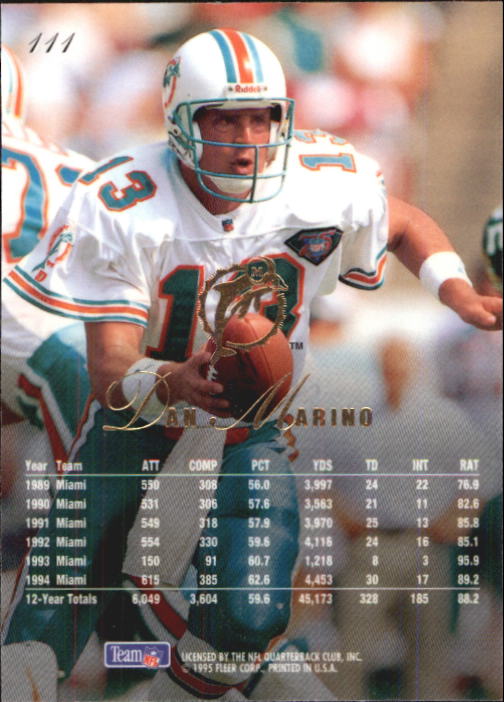 B1032- 1995 Flair FB Cards 1-220 +Rookies +Inserts -You Pick- 15+ FREE US SHIP - Picture 209 of 431