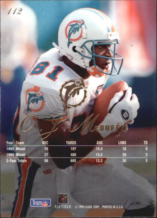 B1032- 1995 Flair FB Cards 1-220 +Rookies +Inserts -You Pick- 15+ FREE US SHIP - Picture 211 of 431
