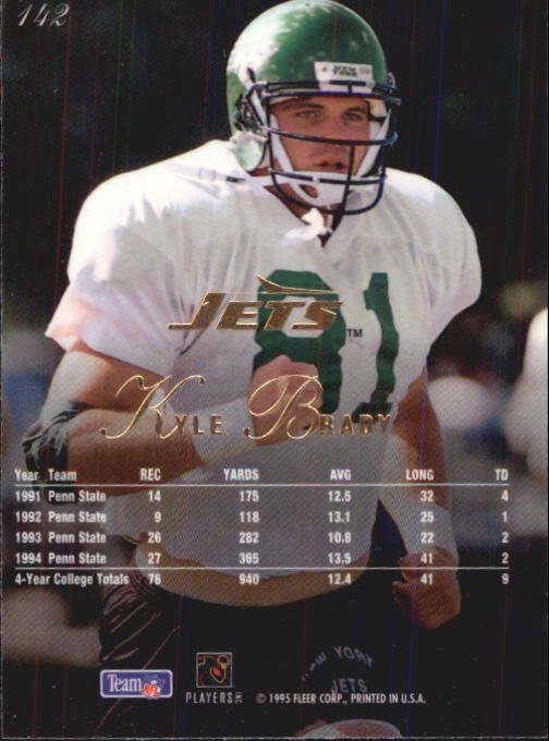 B1032- 1995 Flair FB Cards 1-220 +Rookies +Inserts -You Pick- 15+ FREE US SHIP - Picture 269 of 431