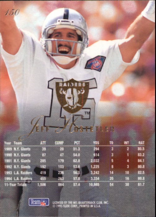 B1032- 1995 Flair FB Cards 1-220 +Rookies +Inserts -You Pick- 15+ FREE US SHIP - Picture 285 of 431