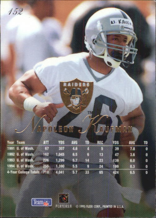 B1032- 1995 Flair FB Cards 1-220 +Rookies +Inserts -You Pick- 15+ FREE US SHIP - Picture 289 of 431