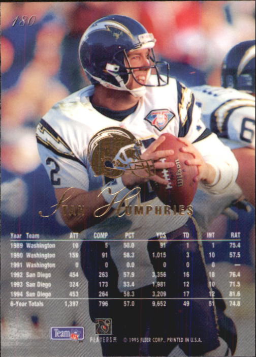 B1032- 1995 Flair FB Cards 1-220 +Rookies +Inserts -You Pick- 15+ FREE US SHIP - Picture 343 of 431