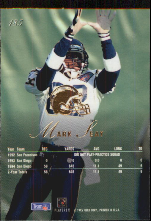 B1032- 1995 Flair FB Cards 1-220 +Rookies +Inserts -You Pick- 15+ FREE US SHIP - Picture 353 of 431
