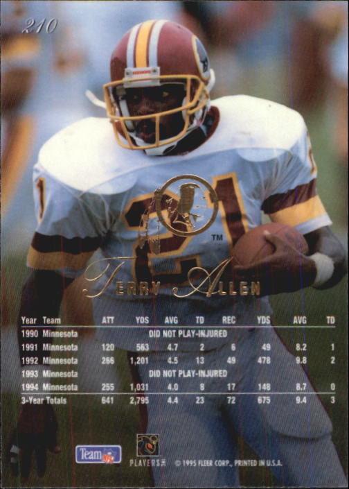 B1032- 1995 Flair FB Cards 1-220 +Rookies +Inserts -You Pick- 15+ FREE US SHIP - Picture 397 of 431
