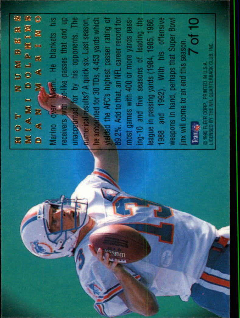 B1032- 1995 Flair FB Cards 1-220 +Rookies +Inserts -You Pick- 15+ FREE US SHIP - Picture 421 of 431