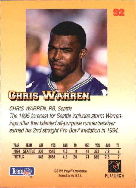1995 Playoff Prime Football "Minis" Parallel Cards - Picture 67 of 119