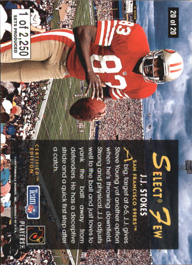 1995 Select Certified Fútbol "Seleccionar Pocas" Insertar e Insertar Tarjetas Paralelas - Imagen 11 de 25