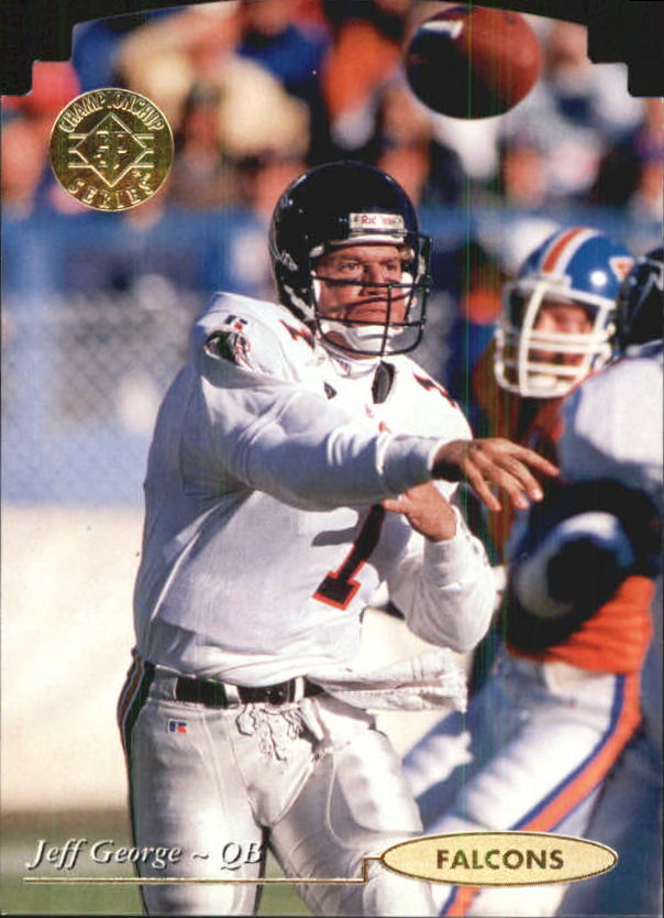 1995 SP Championship Football "Die Cuts" Parallel Cards - Picture 16 of 72