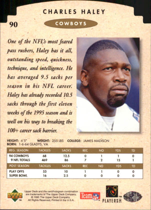 1995 SP Championship Football "Die Cuts" Parallel Cards - Picture 33 of 72