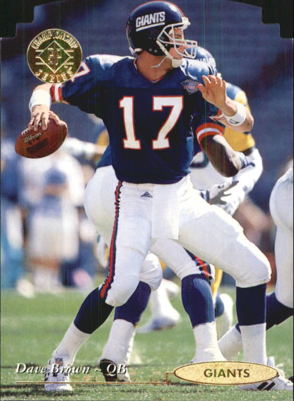 1995 SP Championship Football "Die Cuts" Parallel Cards - Picture 44 of 72