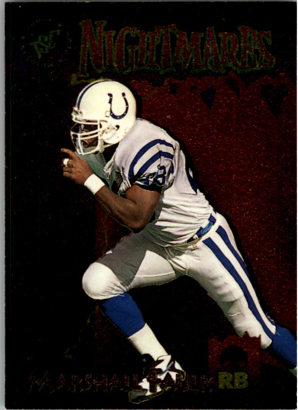 1995 Stadium Club Football "Nightmares" Insert Cards - Bild 4 von 13