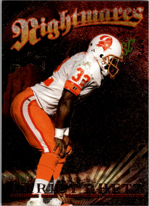 1995 Stadium Club Football "Nightmares" Insert Cards - Bild 10 von 13