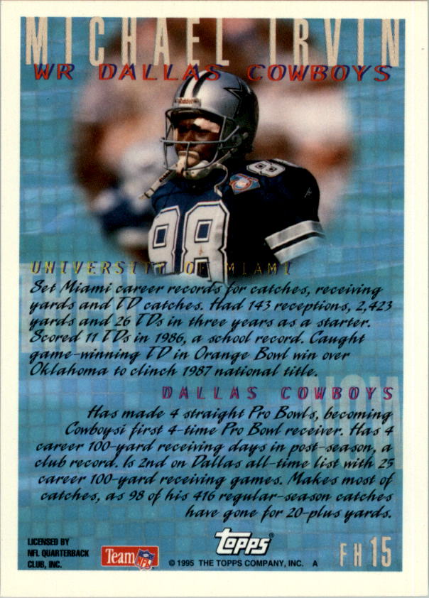 1995 Topps Florida Hot Bed Football (Pick Card From List) C147 06-22 - Picture 25 of 25