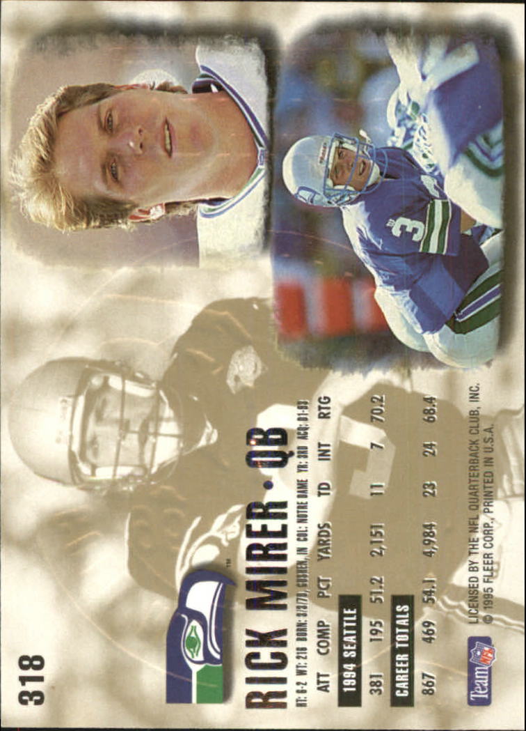 1995 Ultra Gold Medallion Football Card Pick - Picture 95 of 189