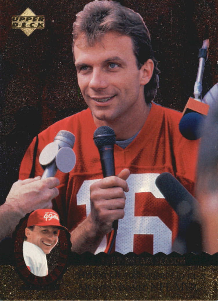 "Tarjetas de inserción de fútbol ""Joe Montana Trilogy"" de Upper Deck Upper - Imagen 22 de 47