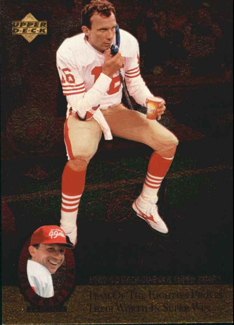 "Tarjetas de inserción de fútbol ""Joe Montana Trilogy"" de Upper Deck Upper - Imagen 30 de 47