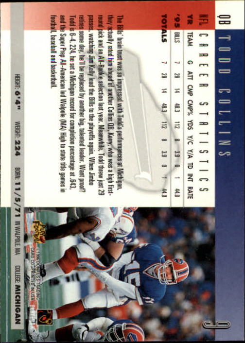 Boomer Esiason 1996 Donruss #19