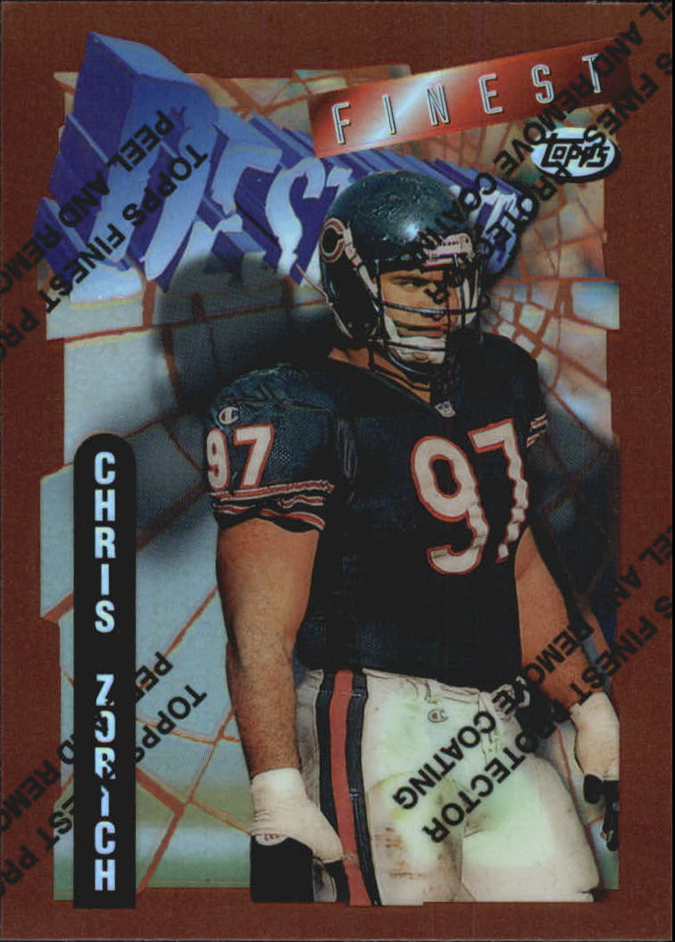 1996 Finest Football "Refractors" Parallel Cards - Picture 20 of 59