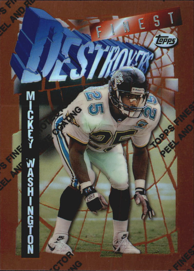 1996 Finest Football "Refractors" Parallel Cards - Picture 28 of 59