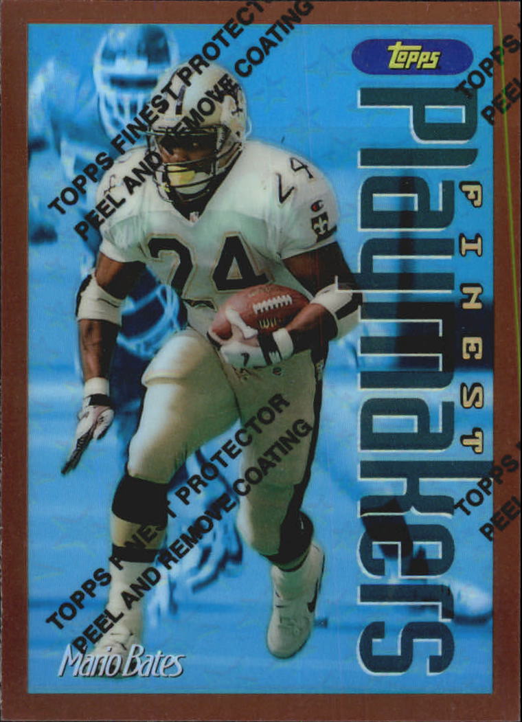 1996 Finest Football "Refractors" Parallel Cards - Picture 52 of 59
