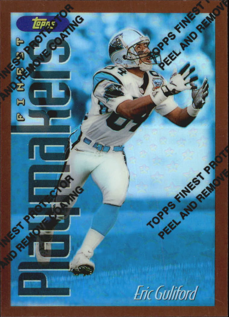 1996 Finest Football "Refractors" Parallel Cards - Picture 54 of 59