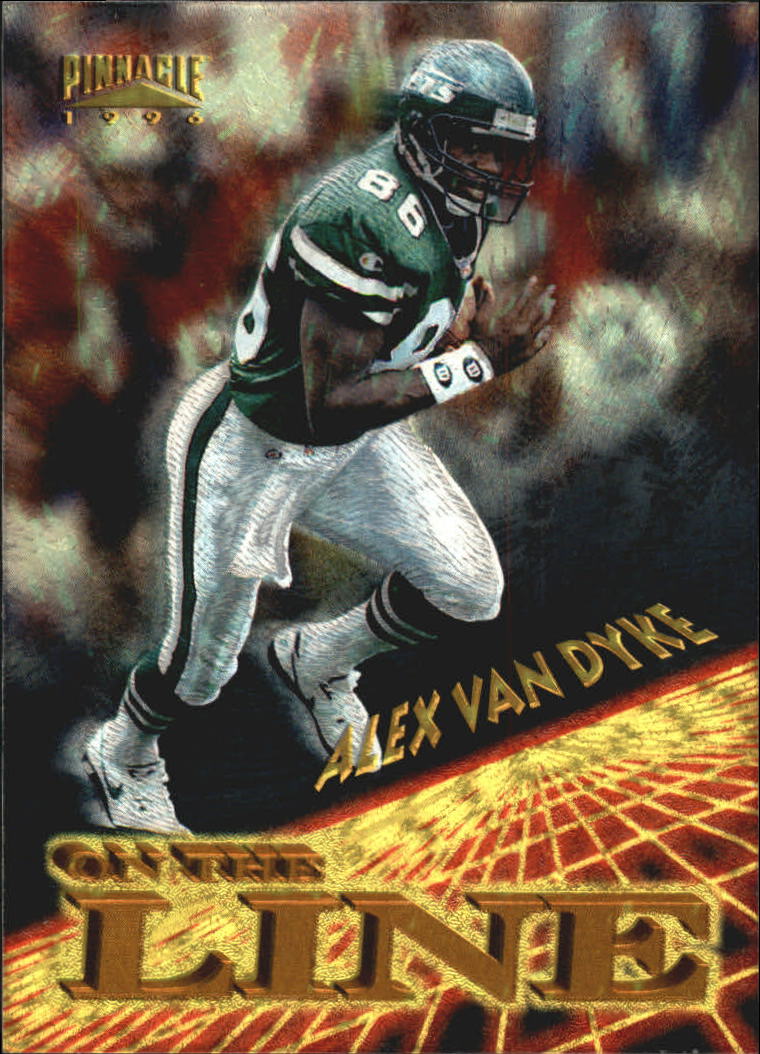 Tarjetas insertables Pinnacle Football 1996 "Black 'N Blue and On The Line" - Imagen 8 de 9
