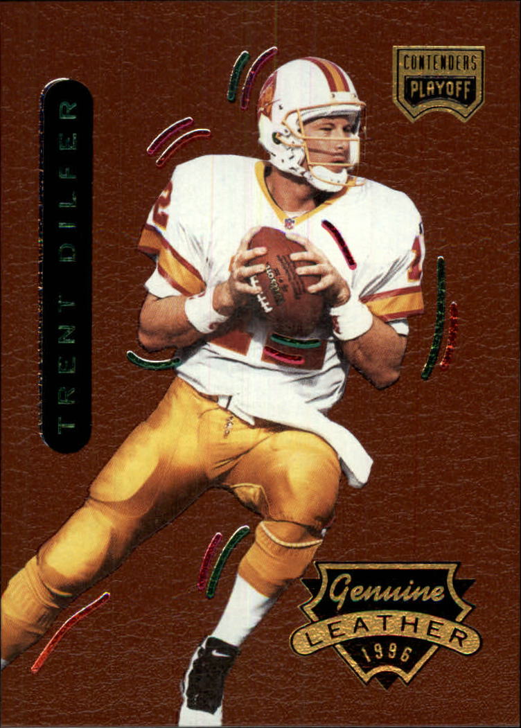 1996 Playoff Contenders Football "Leather" Main Set Cards - Picture 16 of 81