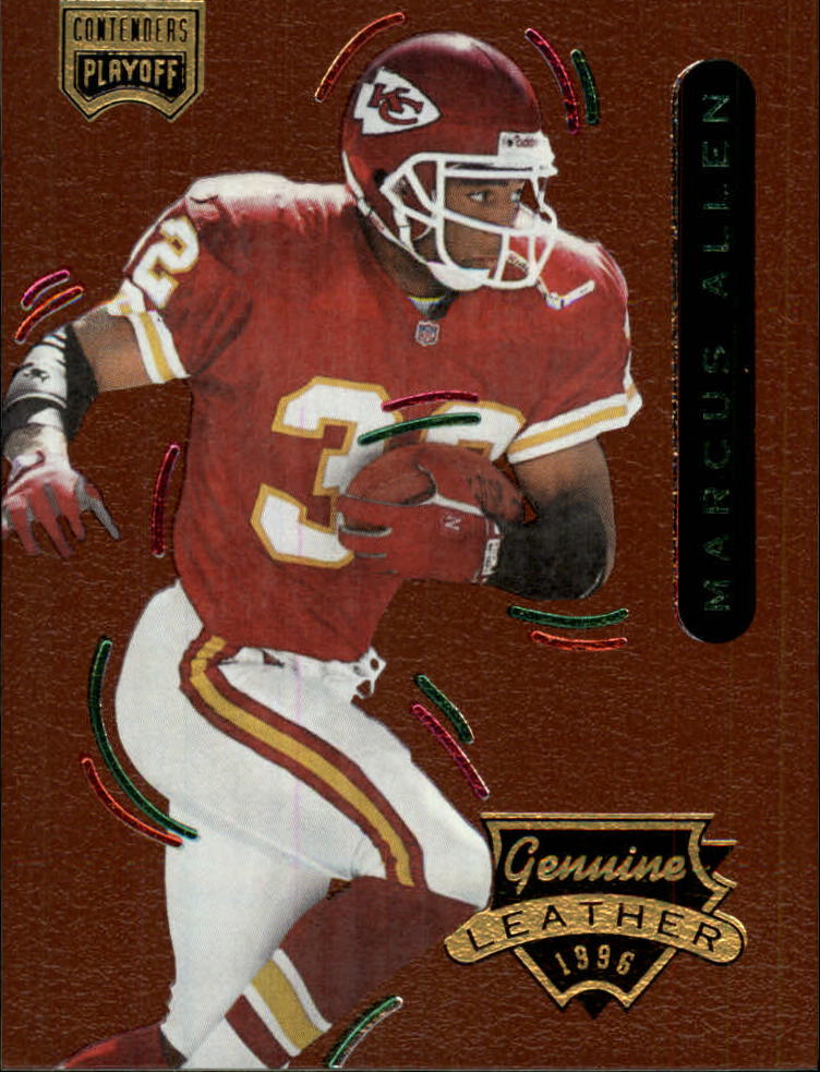 1996 Playoff Contenders Football "Leather" Main Set Cards - Picture 20 of 81