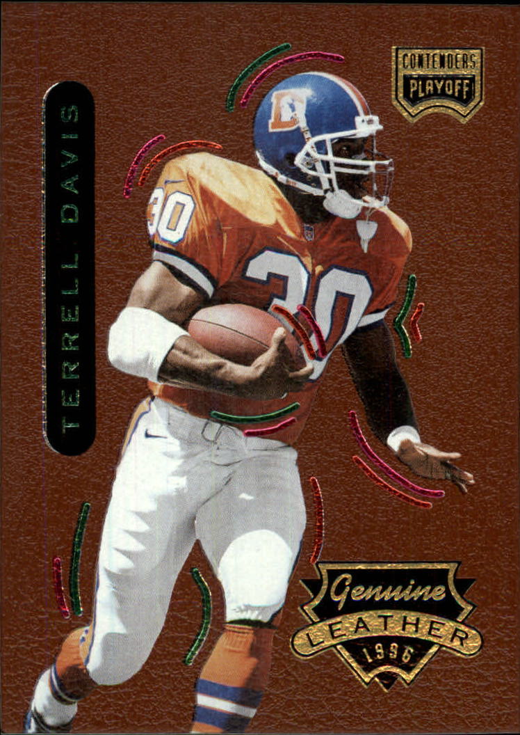 1996 Playoff Contenders Football "Leather" Main Set Cards - Picture 34 of 81