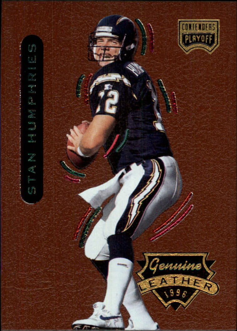 1996 Playoff Contenders Football "Leather" Main Set Cards - Picture 62 of 81