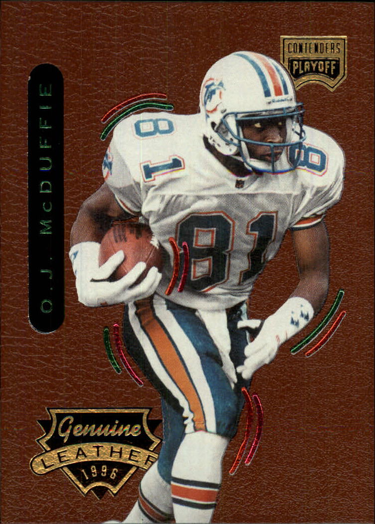 1996 Playoff Contenders Football "Leather" Main Set Cards - Picture 70 of 81