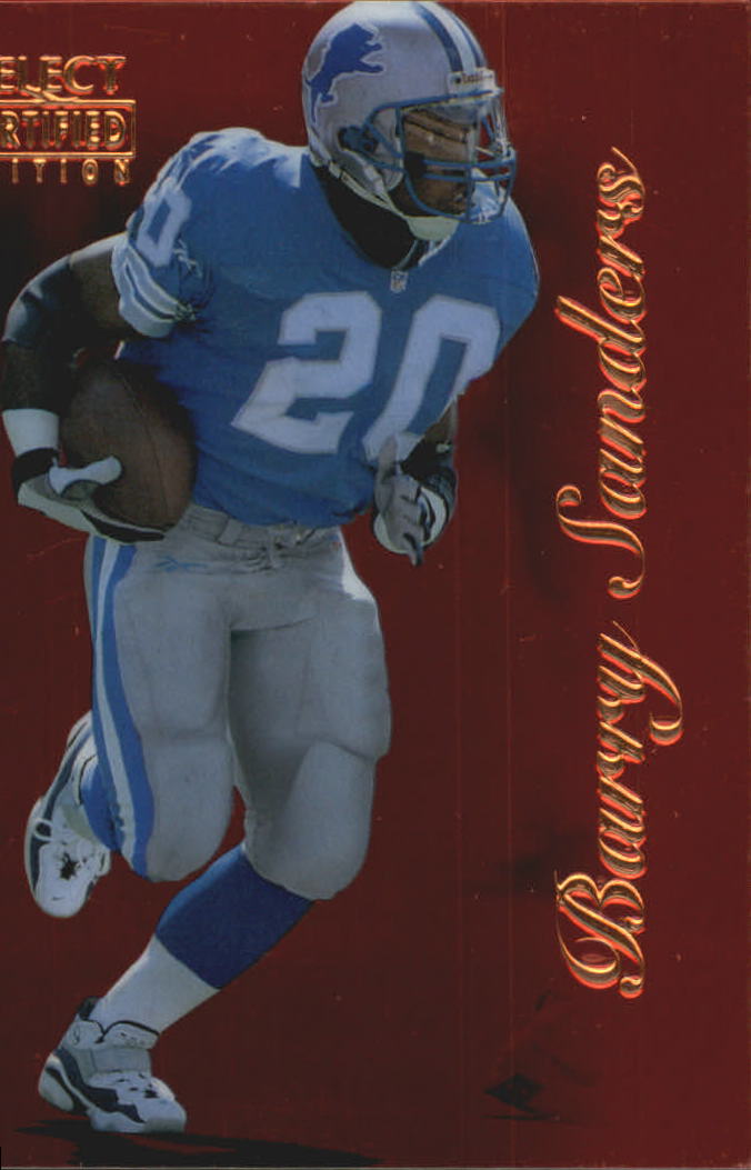Tarjetas paralelas ""azul y rojo"" de fútbol americano certificado Select - Imagen 12 de 36