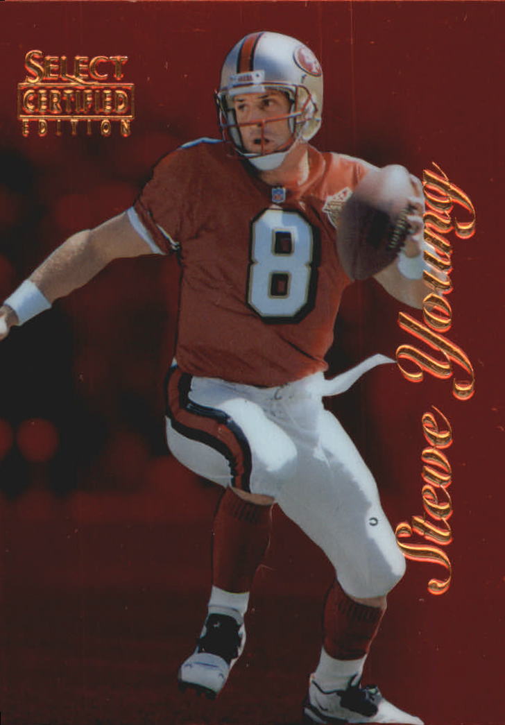 Tarjetas paralelas ""azul y rojo"" de fútbol americano certificado Select - Imagen 14 de 36