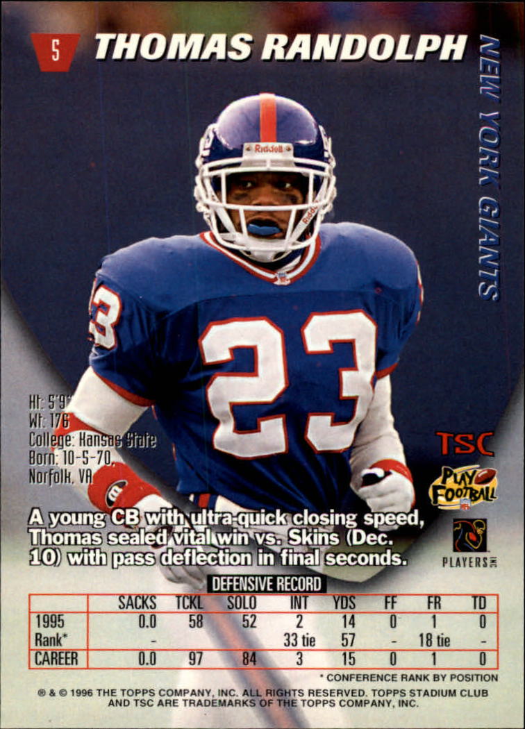 1989 Topps #176 Pepper Johnson NM-MT New York Giants Football