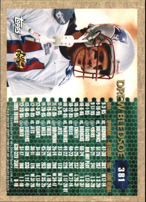 1996 Topps Football "Main Set" Cards #221 to #440 Rookies and Veterans - Picture 223 of 299