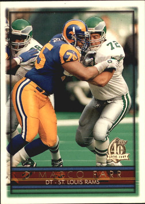 1996 Topps Football "Main Set" Cards #221 to #440 Rookies and Veterans - Picture 246 of 299