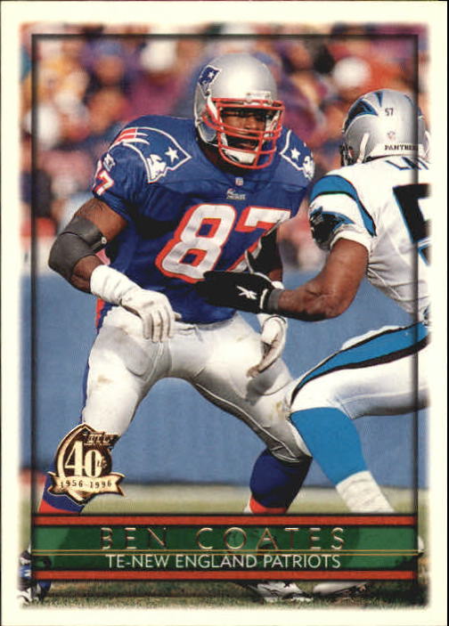 1996 Topps Football "Main Set" Cards #221 to #440 Rookies and Veterans - Picture 250 of 299